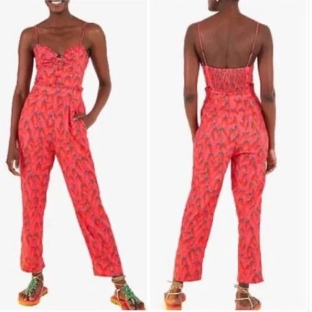 FARM Rio Chile Pepper Jumpsuit